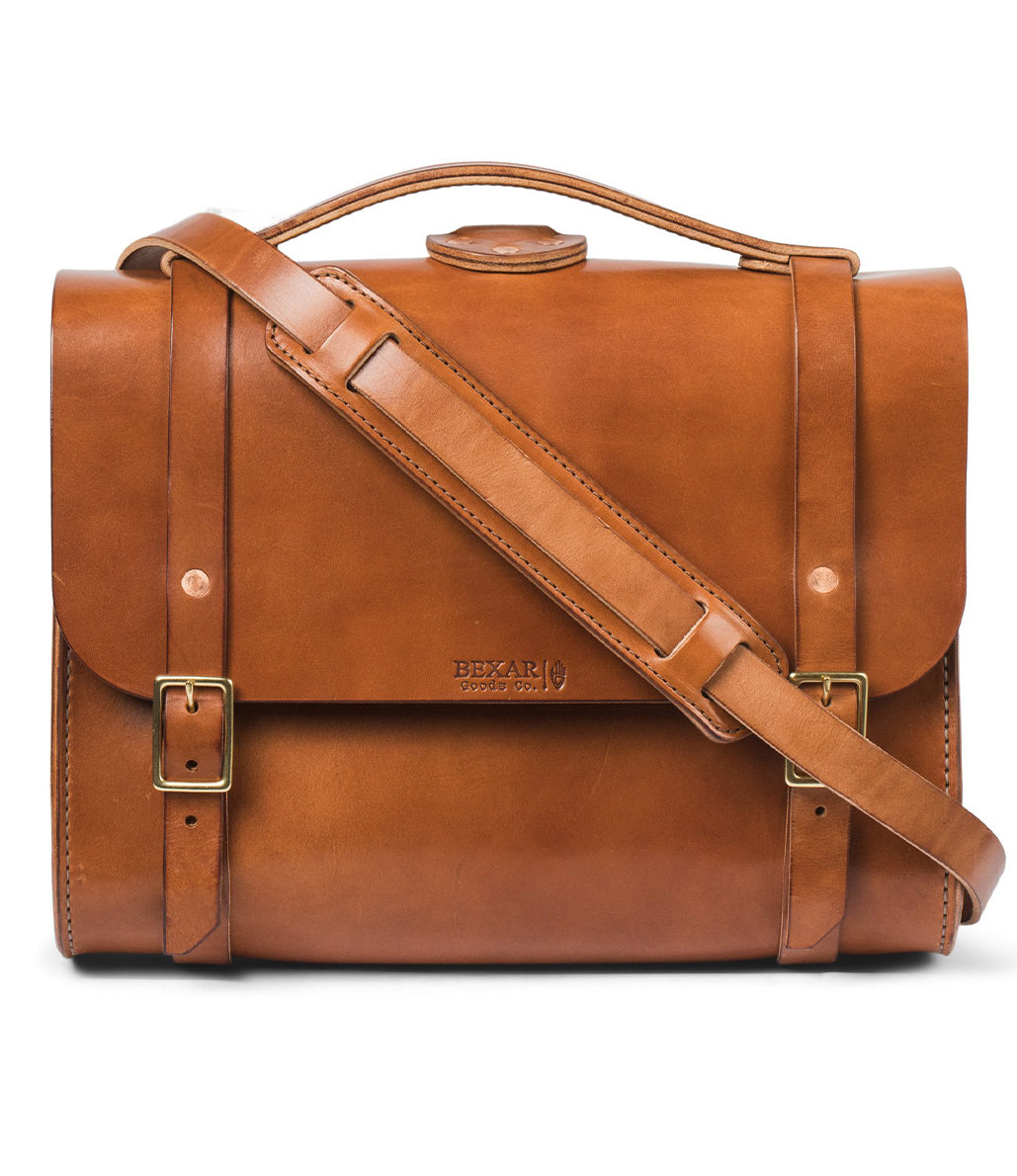 Porter Satchel // Buck Brown - Bexar Goods - Bexar Goods Co.