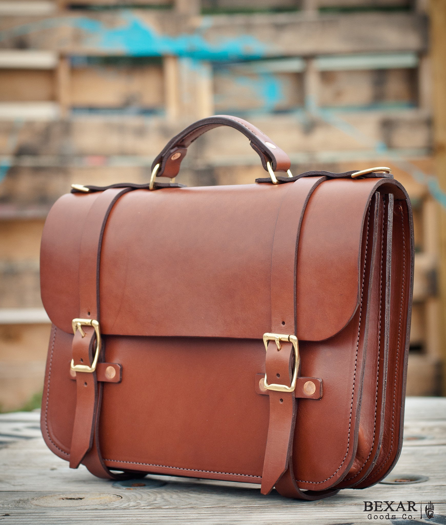 Satchel ~ English Bridle Leather Satchel ~ Mens Bag ~ Rugged / simple ...
