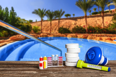 pool chemicals and supplies