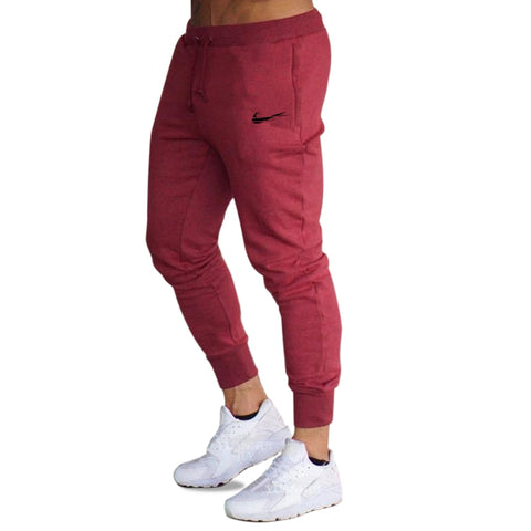 calça moletom vermelha masculina