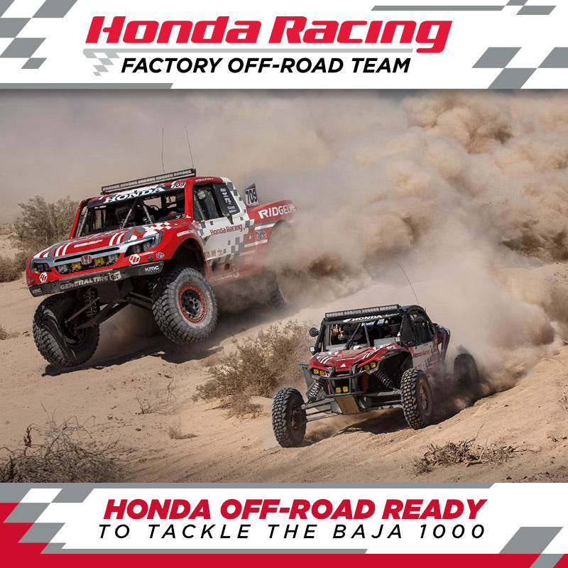 Honda Racing, Honda Off-Road, Honda, Bink, Bink Designs, Motorsports, Baja 1000, Baja