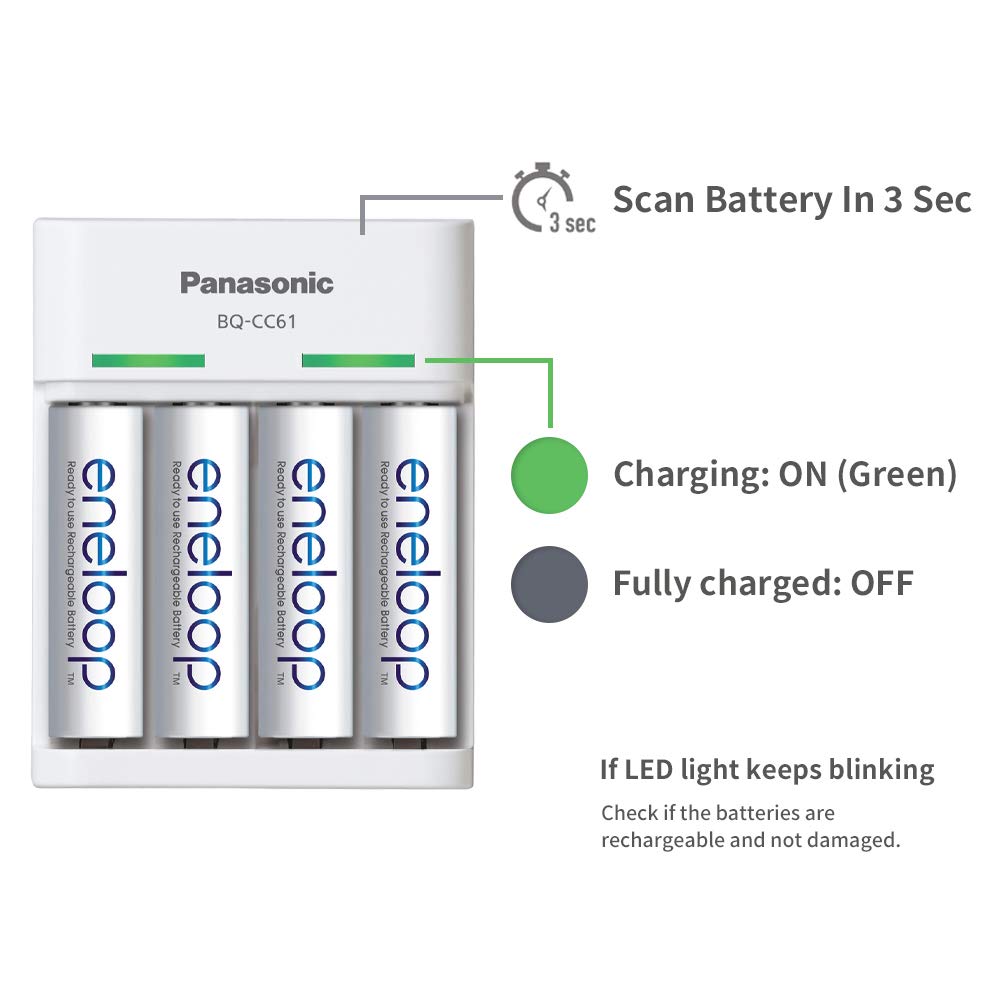 Panasonic eneloop BQ-CC61N Portable Charge r| All India Delivery | Buy Now  – Royal Technologies ::::: 