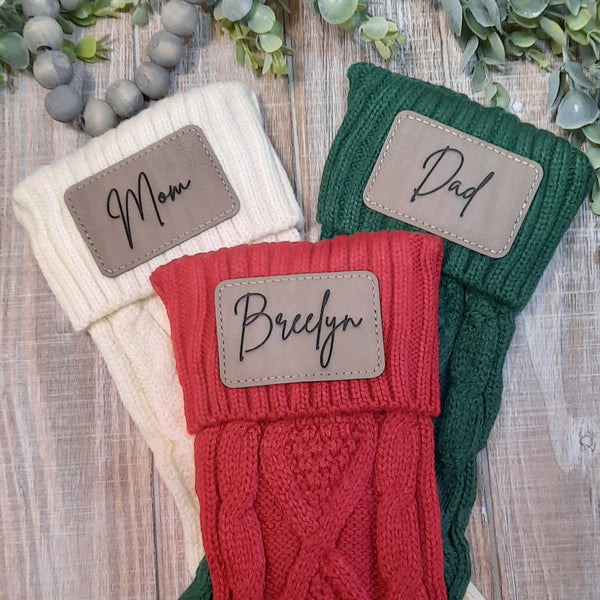STOCKING NAME TAGS – The Rooted Home Co.