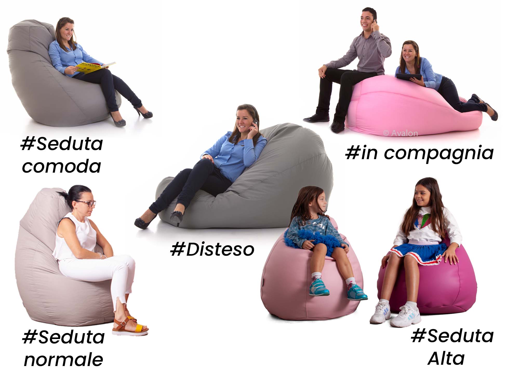 pouf sacco gigante