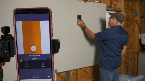 stud finder is better than a phone app