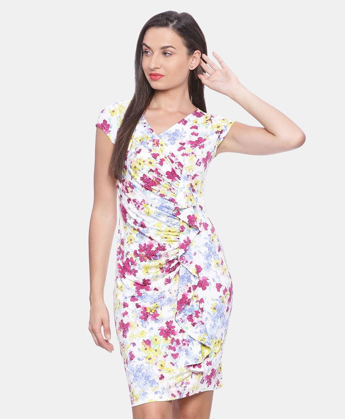 Buy Madame Sheath Printed Dress Online 