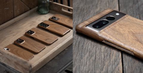 Komodoty Wood Cases iPhone Samsung Google Pixel