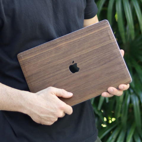 Komodoty Apple Macbook Skin Couverture en bois véritable