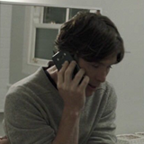 Cillian Murphy on the phone