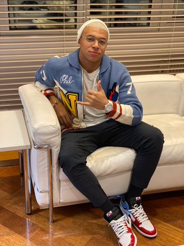 PSG athlete Kylian Mbappe in a Full Nike Fit – 