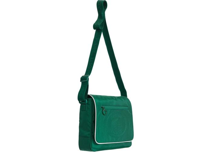 Logo shoulder bag. Supreme Lacoste сумка. Сумка Supreme Green. Сумка мессенджер лакост. Supreme Shoulder Bag fw19.