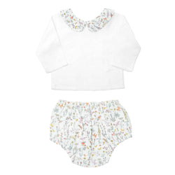 Louelle Gift Set - Double Button Blouse And Liberty 'Theo' Bloomer