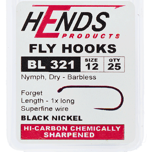 Hends Gold 164BL Fly Hooks