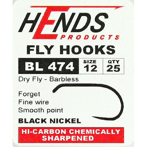 Hends BL704 Barbless Hooks