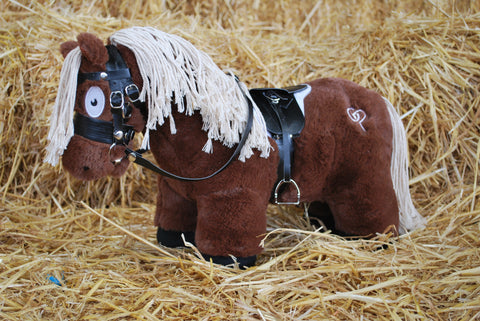 Crafty Pony knuffel met zadel 