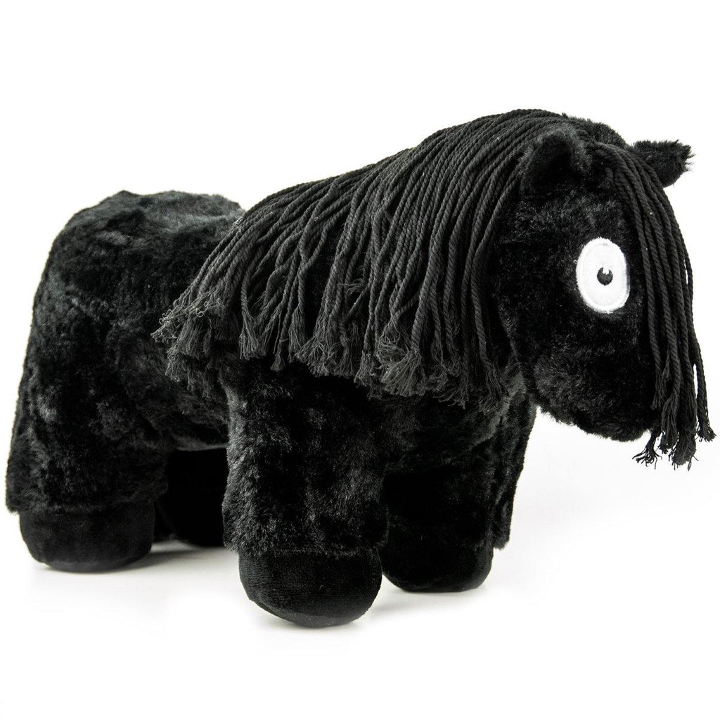 Crafty Pony knuffel zwart met manen (48 cm) met instruc – Crafty Ponies Shop