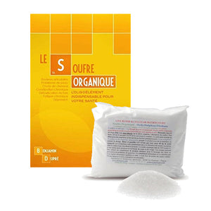 Lot soufre organique 450 g + Livre le Soufre Organique 150 pages