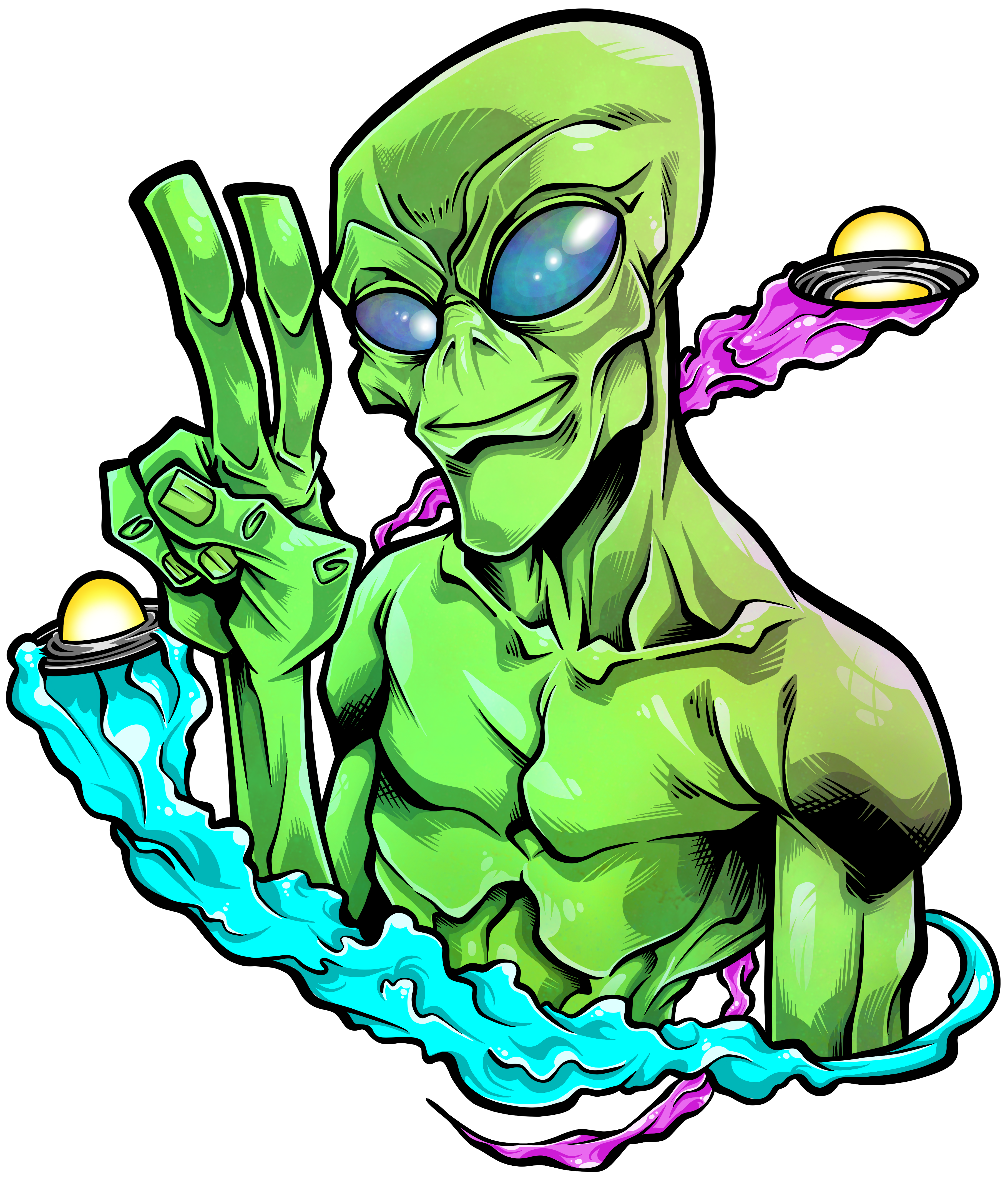 Alien Guy Acryllic Pin.png__PID:8aa14c09-a945-45f2-b935-947cab517130