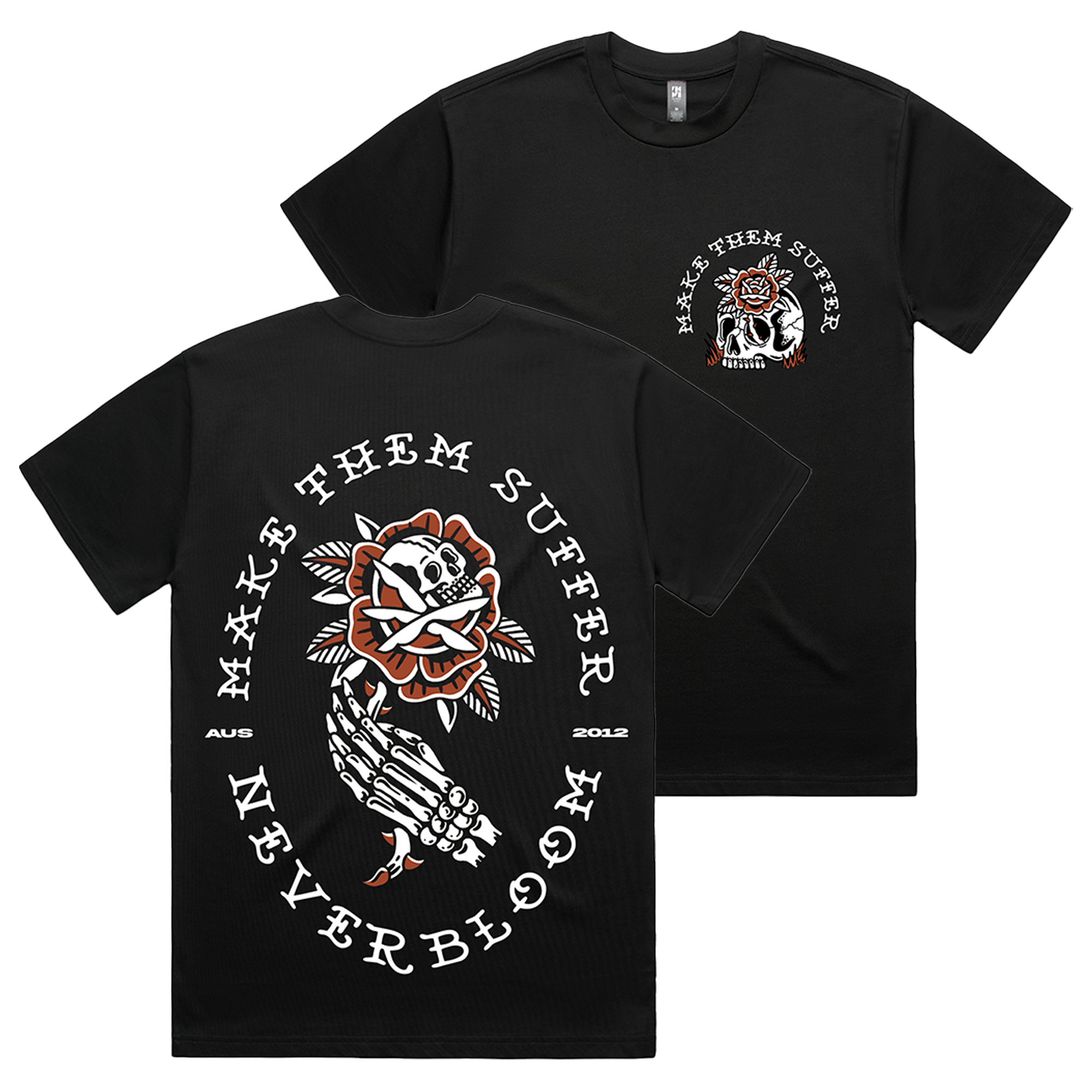 Image of Make Them Suffer - Traditional Shirt (Pre-Order)