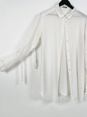 ANN DEMEULEMEESTER 21ss DISTORTION SHIRT | unimac.az