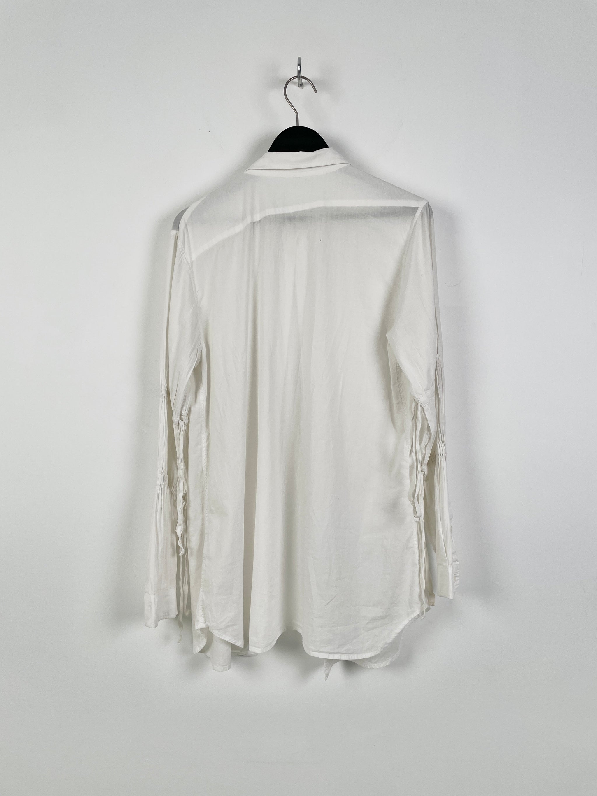 ANN DEMEULEMEESTER 21ss DISTORTION SHIRT eva.gov.co