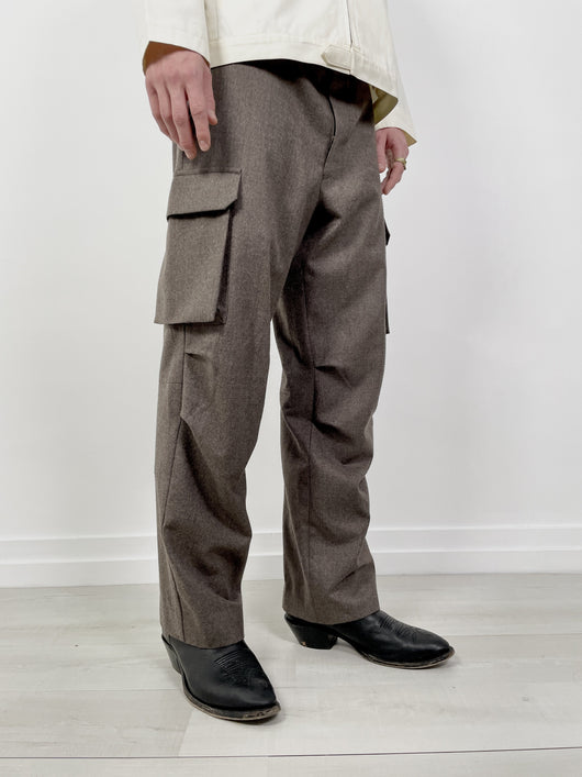 Issey miyake 05aw lace up pants | aclivingmagazine.com