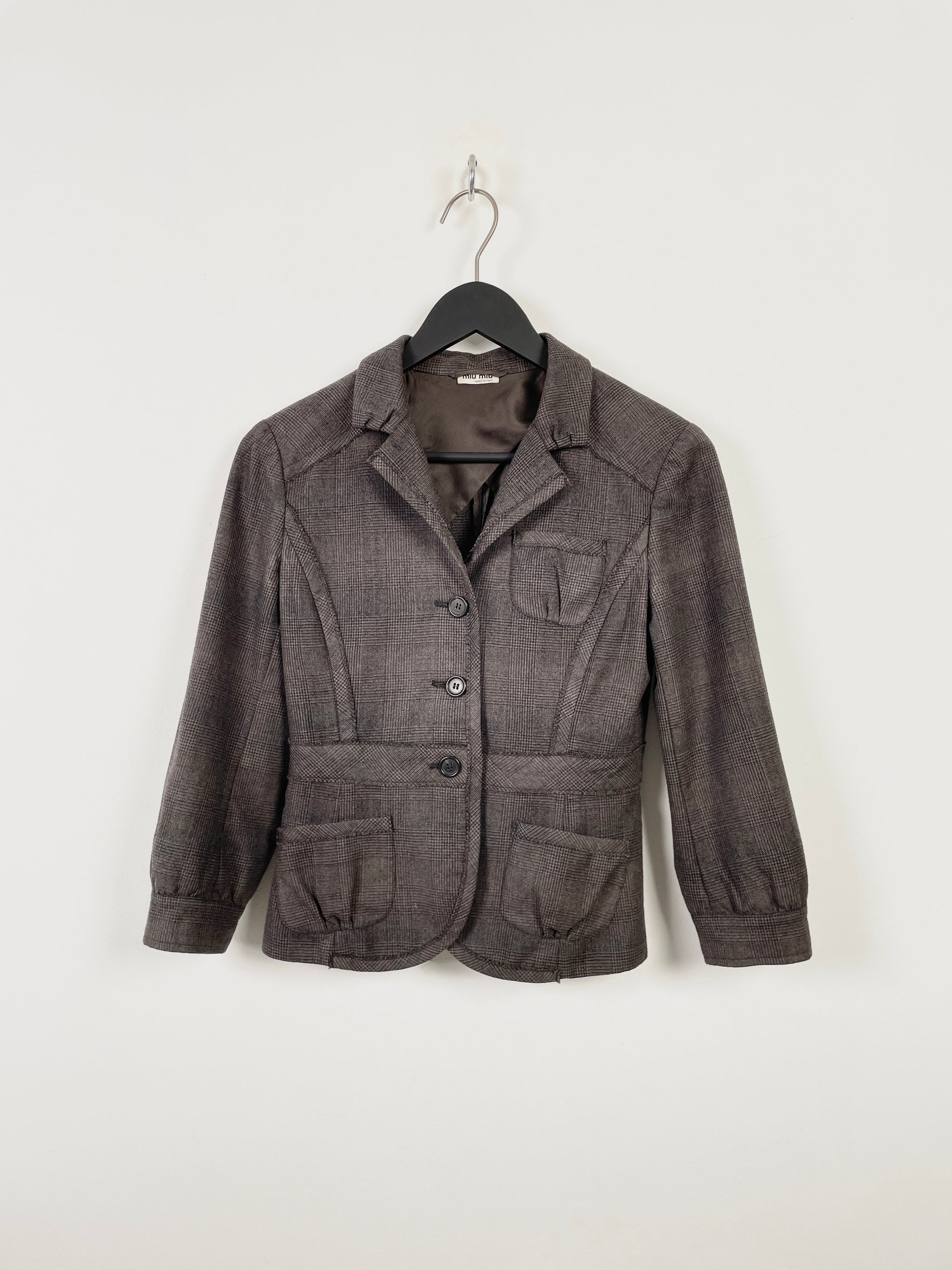 Miu Miu archive military work jacket