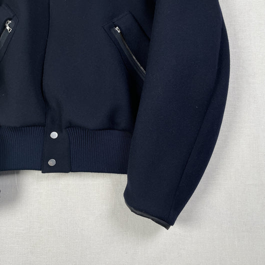 OAMC Deadstock Navy Wool Bomber - Faulkner