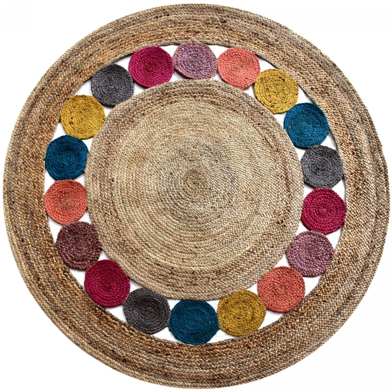 Tapis kilim - 200x300 cm - JUTE 1 Multicolore - Jute - UN AMOUR DE