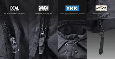 The materials used in the Techwear Down Puffer Jacket