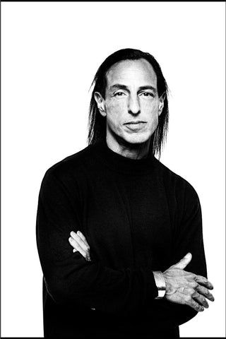 The Fashion Designer Rick Owens Black and white image