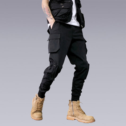 STREETWEAR ZIPPER PANTS