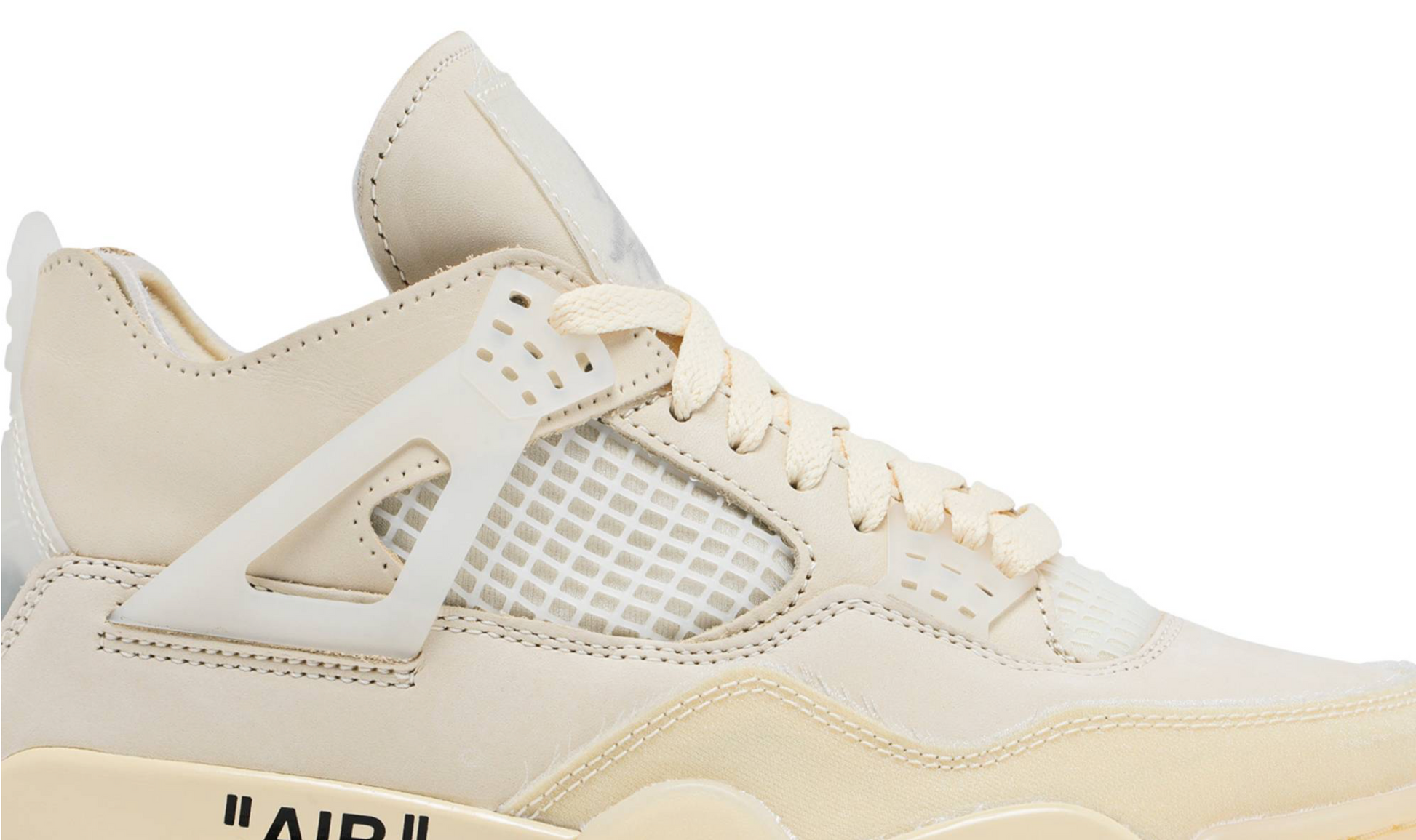 off white womens air jordan 4 sp sail