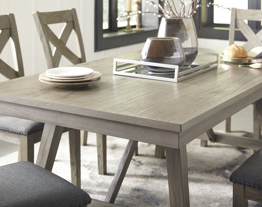 aldwin gray dining table