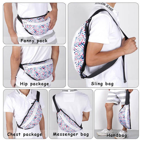 KAMO Fanny Pack | Waist Bag & Sling Backpack | Women Crossbody