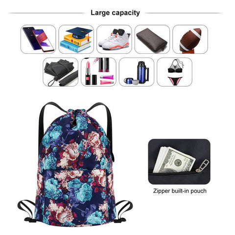 Kamo travel Bags | Drawstring Sports Backpack | Lightweight Gym Bag