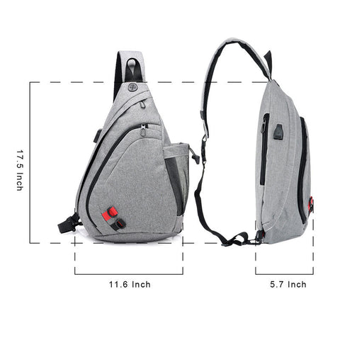 Hunny - Bunch Back Bag One Strap and One zipper 1 L Backpack Black - Price  in India | Flipkart.com