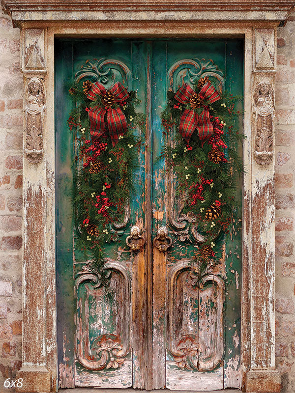 Holiday Door Background for Photos | Denny Mfg. - Denny Manufacturing