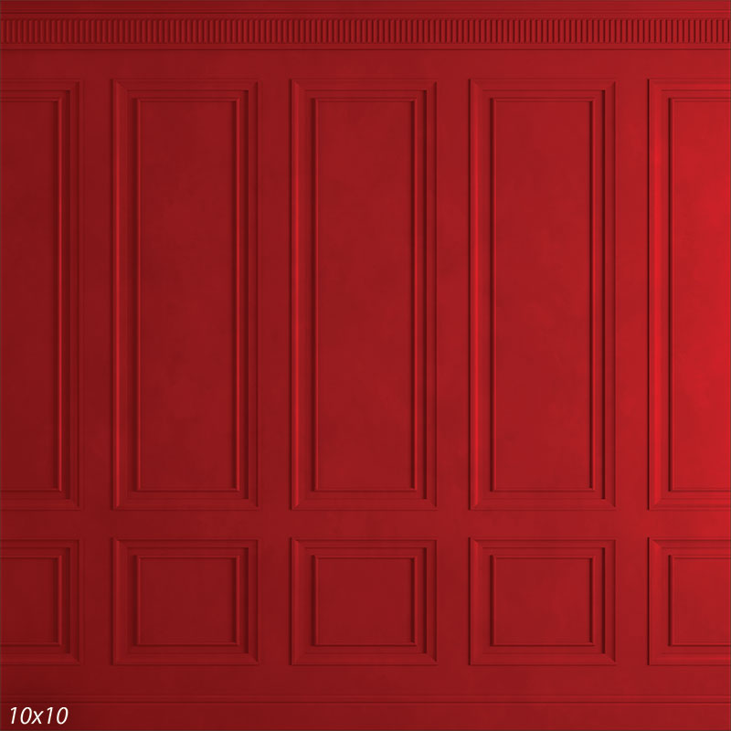Red Texture Ornate Wainscot Plain Background | Denny Mfg. - Denny  Manufacturing