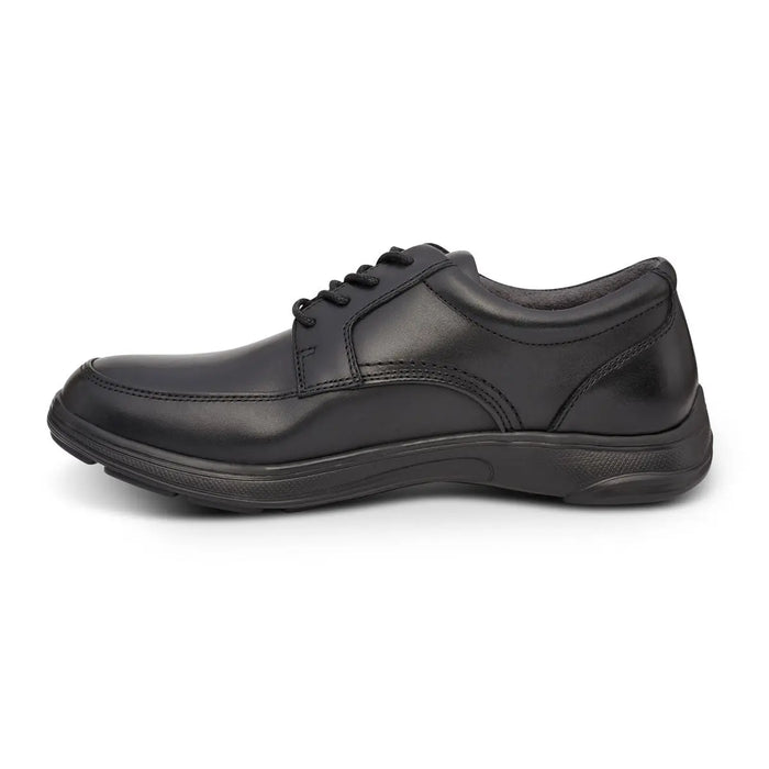 Anodyne Men's No. 12 Casual Oxford Diabetic Dress Shoe, Black