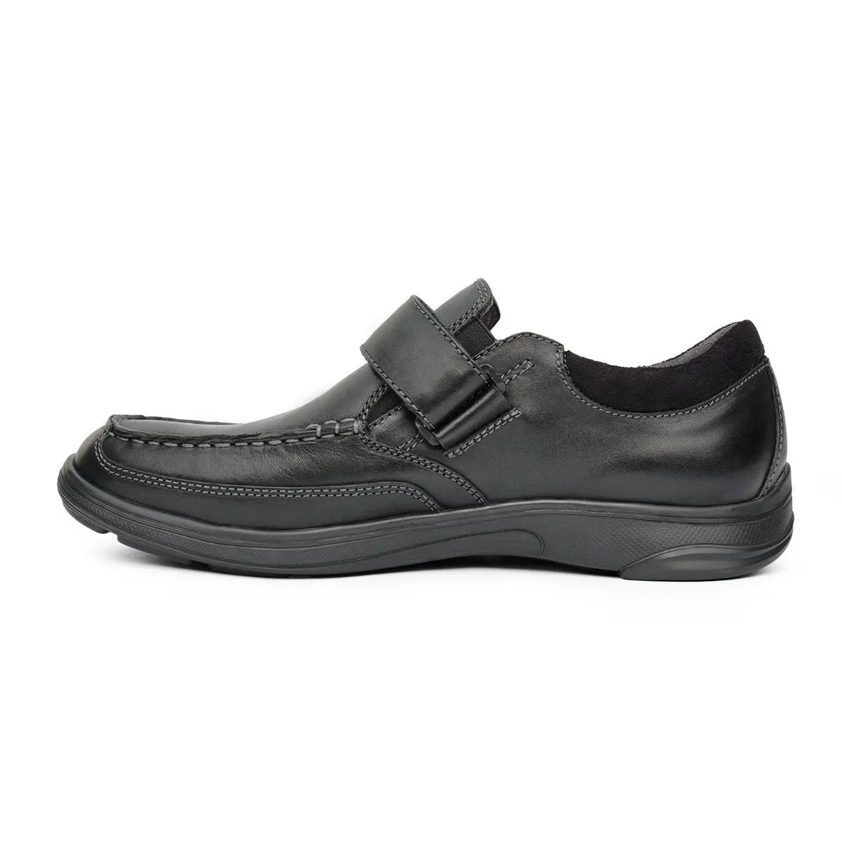 Anodyne No.52 Therapeutic Diabetic Casual Dress Orthopedic Shoe, Black