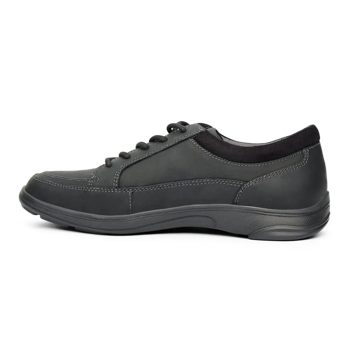 Anodyne No.72 Men's Therapeutic Diabetic Casual Sport Shoe, Oil Black