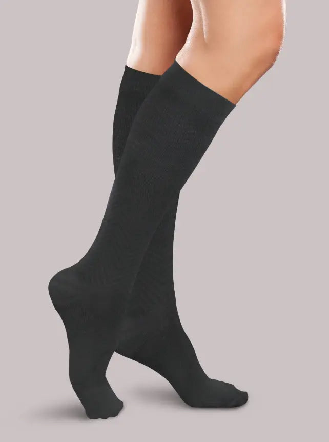 FREE PampP Ladies 2 Pair Pack 70 Denier Trouser Socks Black Mink amp  Natural 1 Size  eBay