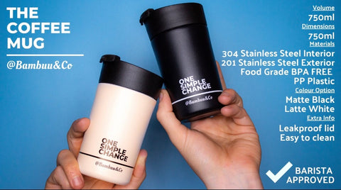 Reusable coffee mug