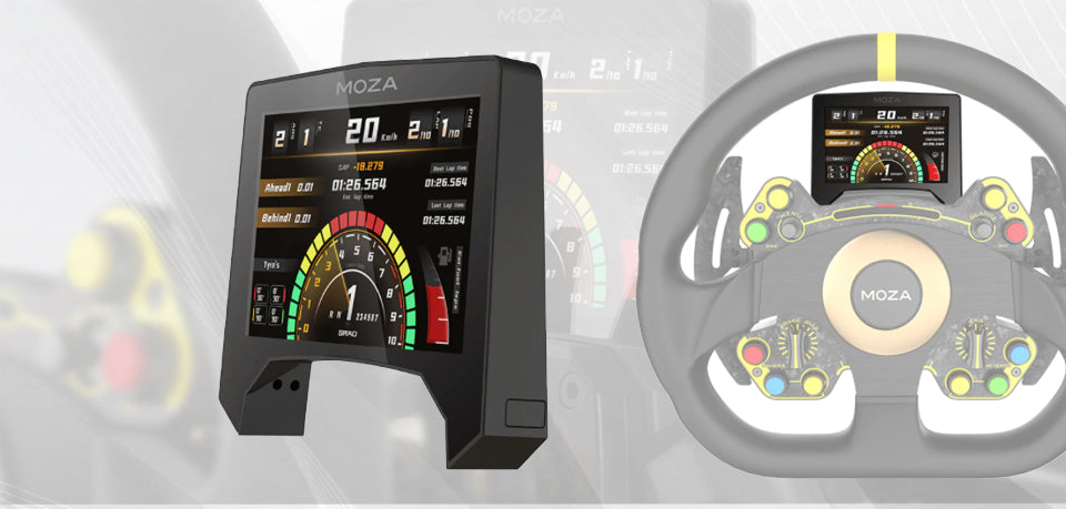 Moza racing RM HD digital dash display