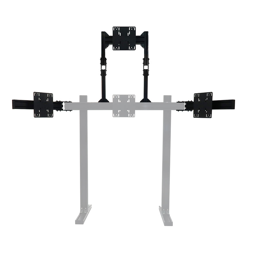 Gt omega 2025 triple monitor stand