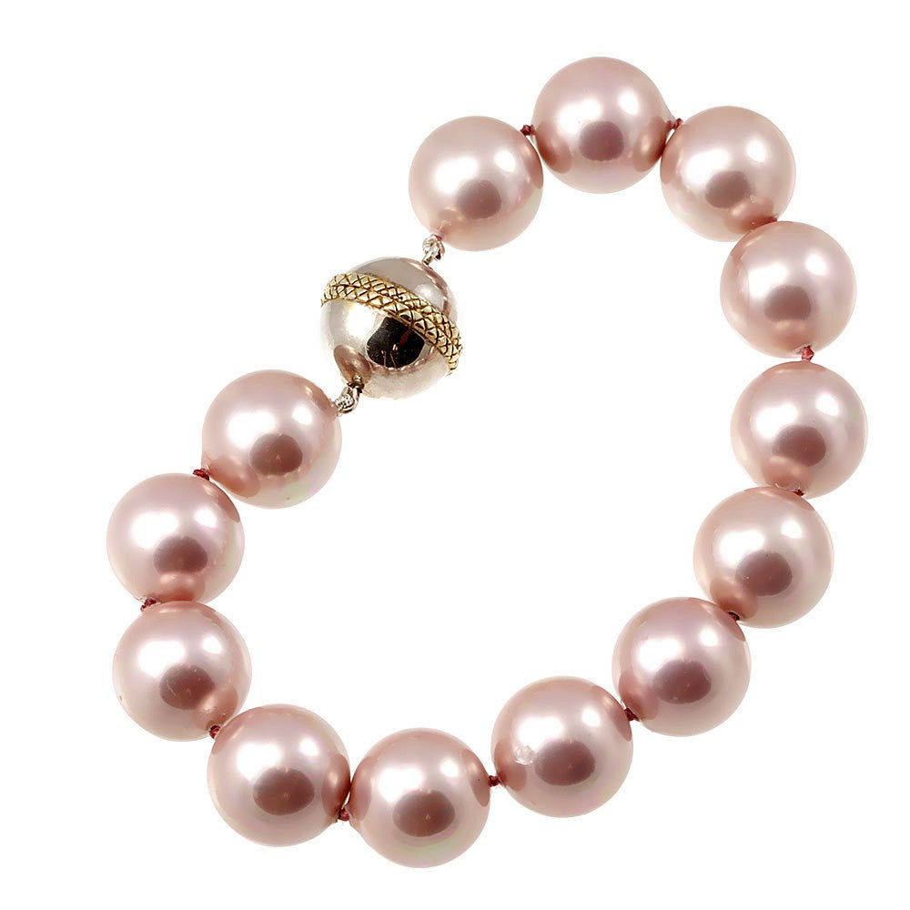 Mother Pearls with Gold Beads Bracelet – KoKo's Designs