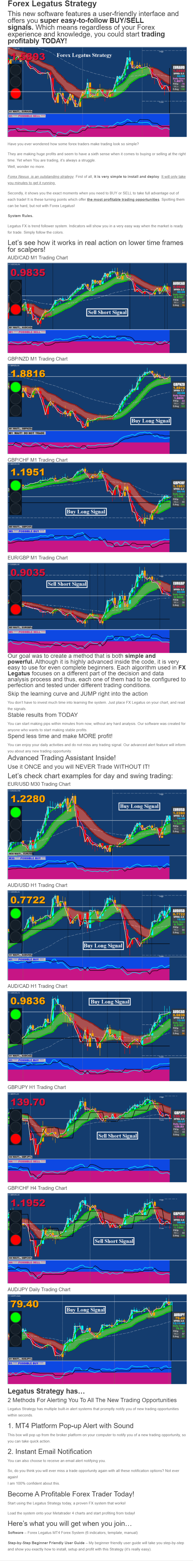 Forex Legatus Strategy
