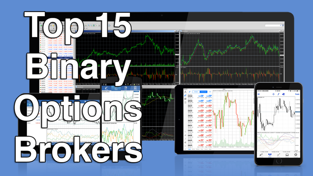15 popular binary options brokers