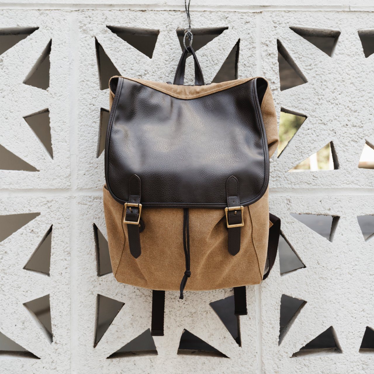 Tucker Vegan Leather Backpack - PX Clothing